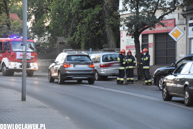 Uderzył autem w drzewo na Brzeskiej