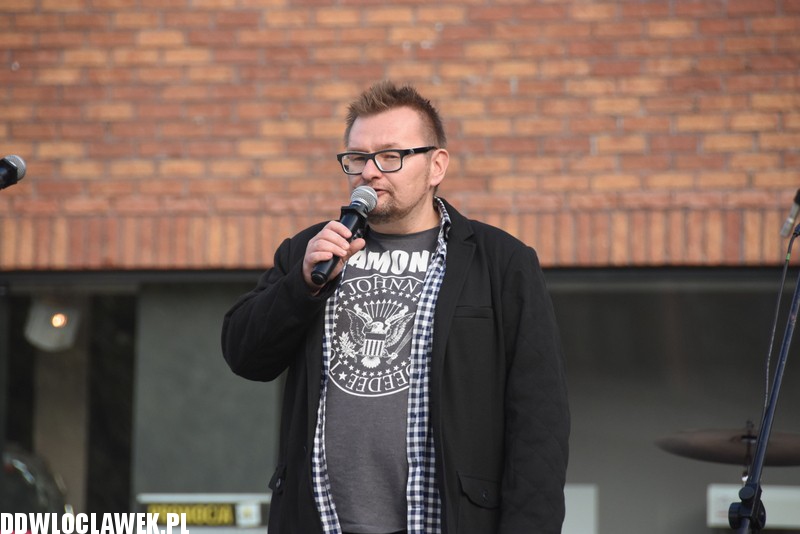 Cichoński i Mitchell na Placu Grodzkim