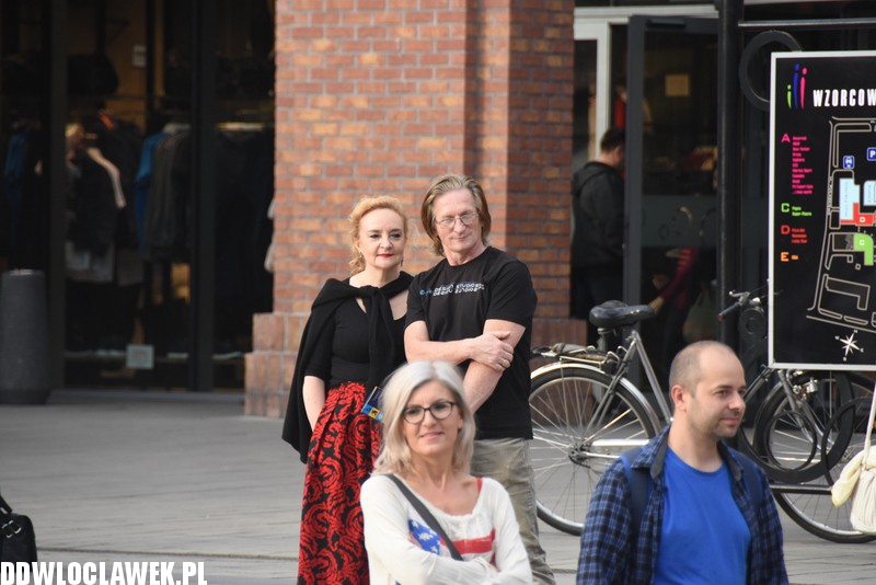 Cichoński i Mitchell na Placu Grodzkim
