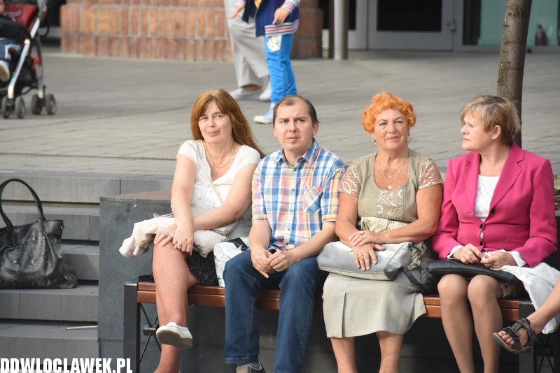 Cichoński i Mitchell na Placu Grodzkim