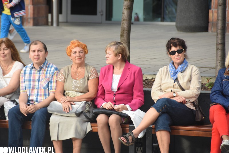 Cichoński i Mitchell na Placu Grodzkim