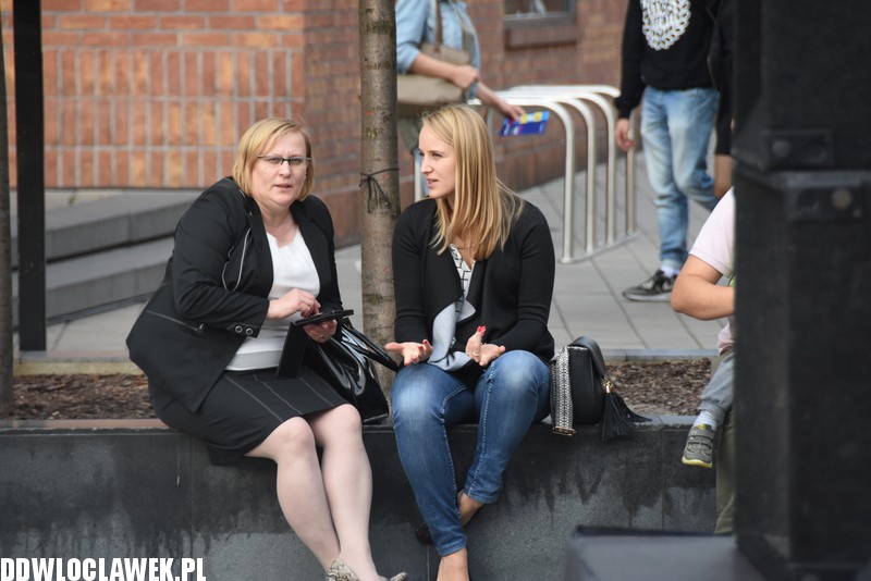 Cichoński i Mitchell na Placu Grodzkim