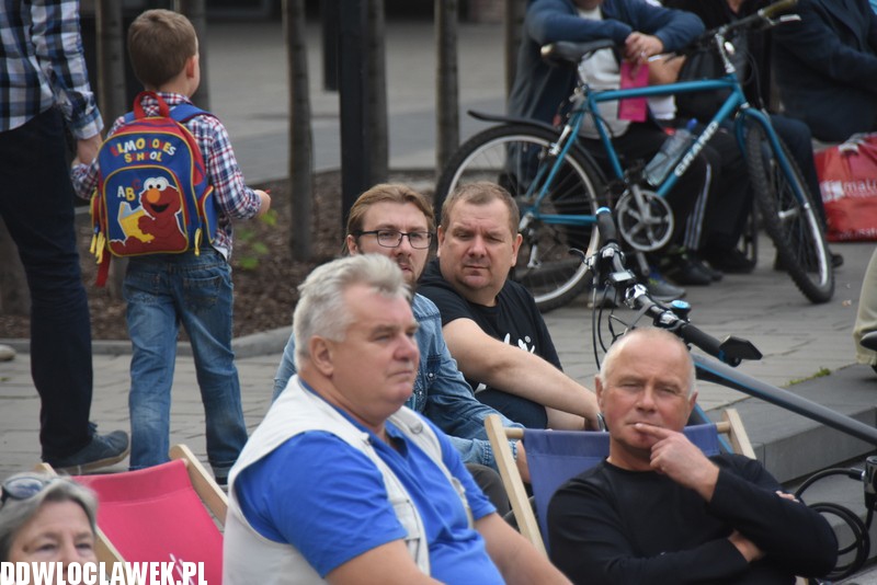 Cichoński i Mitchell na Placu Grodzkim