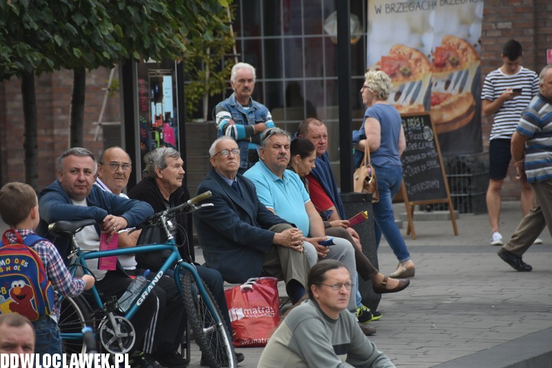 Cichoński i Mitchell na Placu Grodzkim
