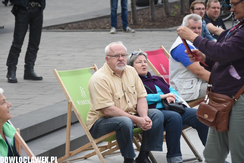 Cichoński i Mitchell na Placu Grodzkim