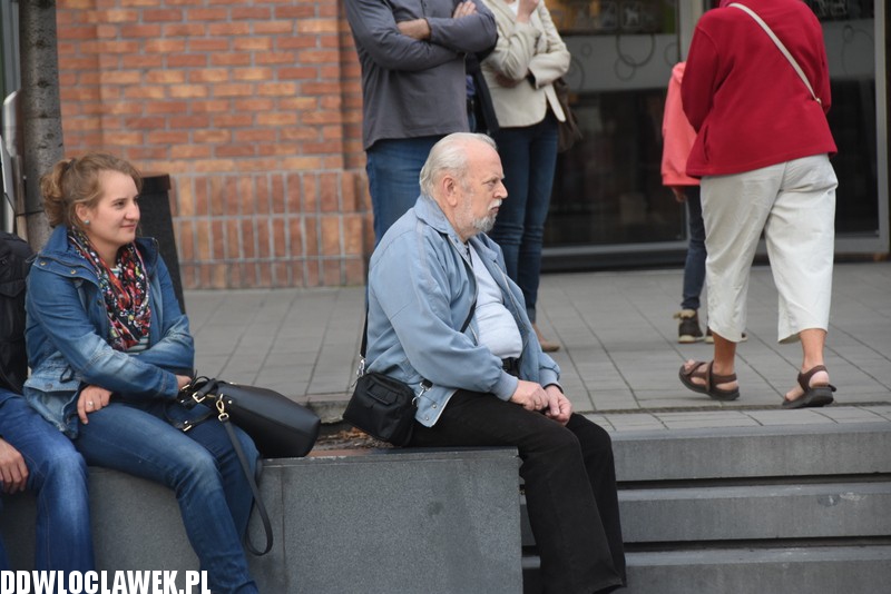 Cichoński i Mitchell na Placu Grodzkim
