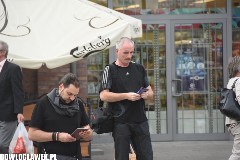 Cichoński i Mitchell na Placu Grodzkim