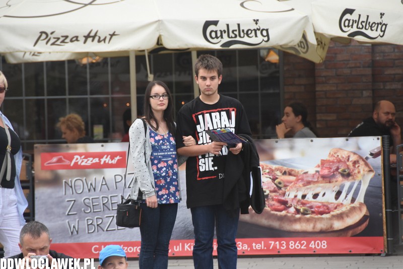 Cichoński i Mitchell na Placu Grodzkim