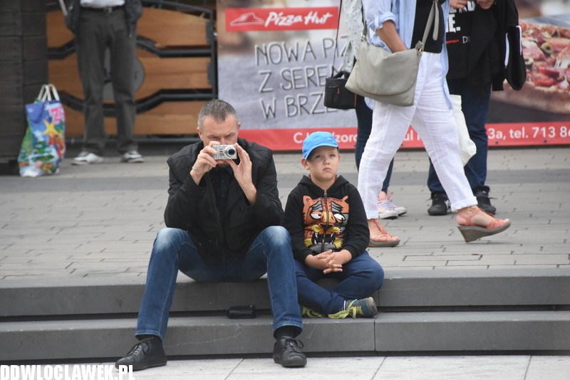 Cichoński i Mitchell na Placu Grodzkim