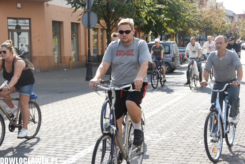 Masa krytyczna na ulicach Włocławka