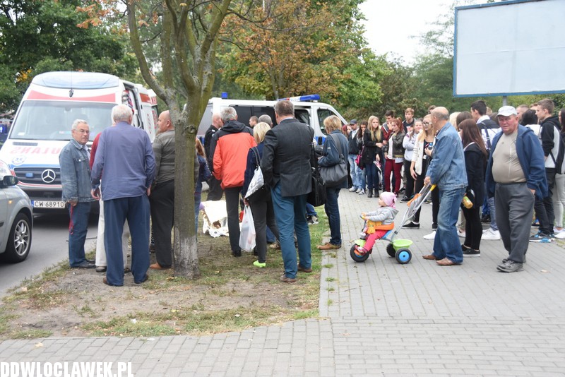 Potrącenie na osiedlu Południe