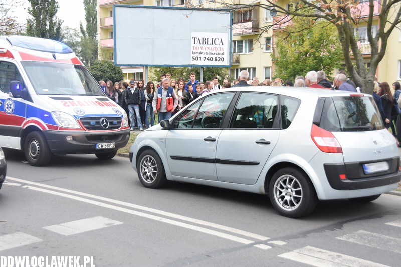 Potrącenie na osiedlu Południe