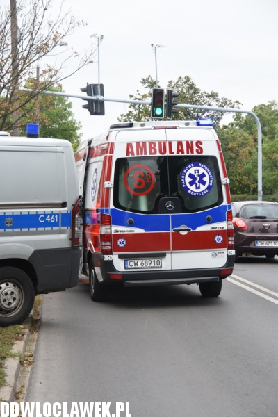 Potrącenie na osiedlu Południe