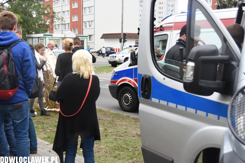 Potrącenie na osiedlu Południe