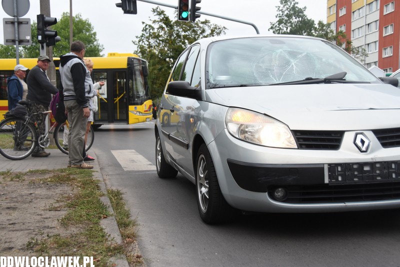 Potrącenie na osiedlu Południe