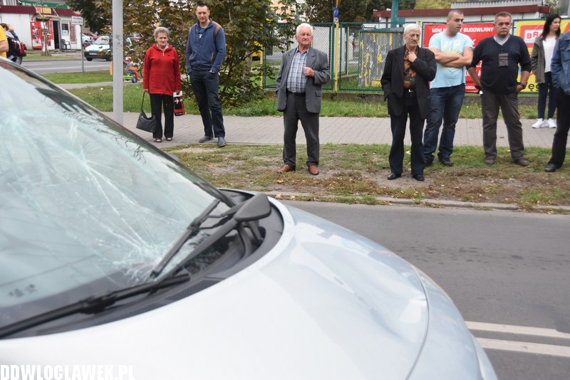 Potrącenie na osiedlu Południe