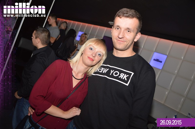 Sobota 26.10 Million Club