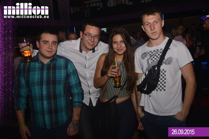 Sobota 26.10 Million Club