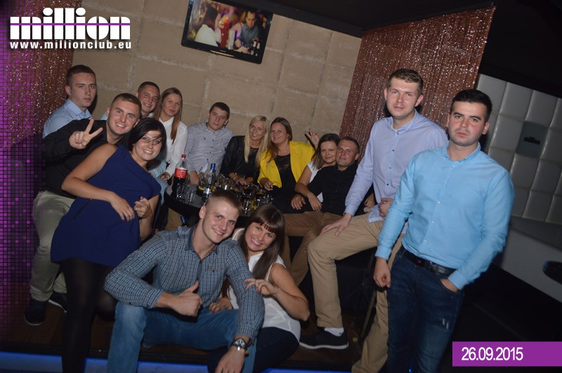 Sobota 26.10 Million Club