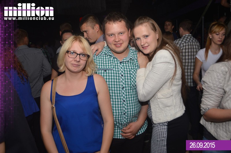 Sobota 26.10 Million Club