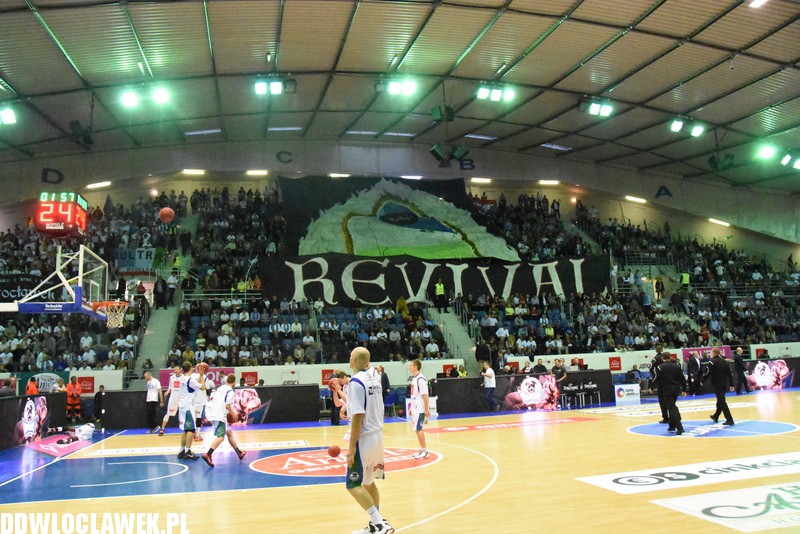 Kibice na meczu Anwil - Rosa Radom