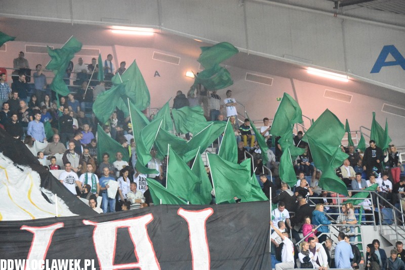 Kibice na meczu Anwil - Rosa Radom