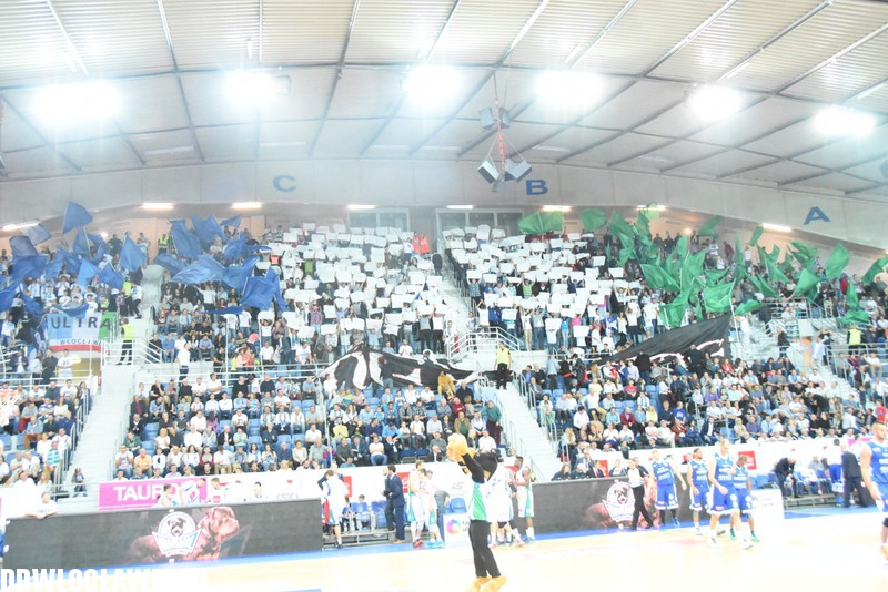 Kibice na meczu Anwil - Rosa Radom