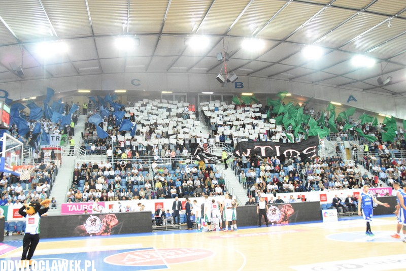 Kibice na meczu Anwil - Rosa Radom
