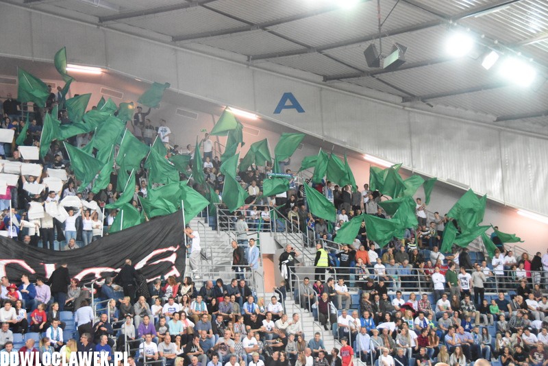 Kibice na meczu Anwil - Rosa Radom