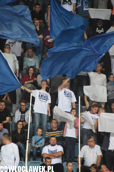 Kibice na meczu Anwil - Rosa Radom
