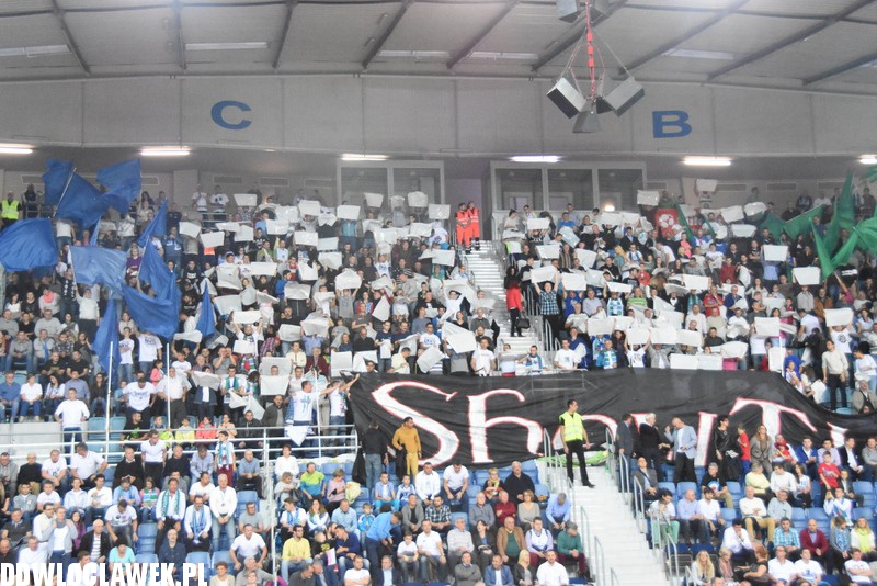 Kibice na meczu Anwil - Rosa Radom