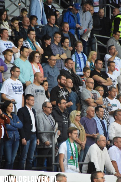 Kibice na meczu Anwil - Rosa Radom