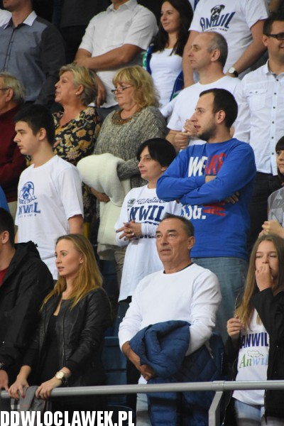 Kibice na meczu Anwil - Rosa Radom