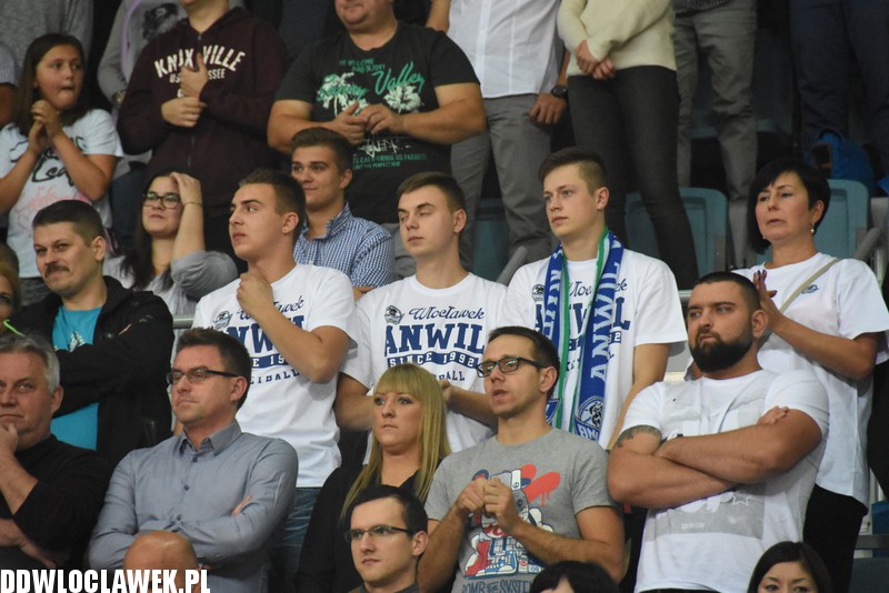 Kibice na meczu Anwil - Rosa Radom
