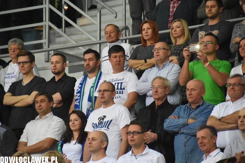 Kibice na meczu Anwil - Rosa Radom