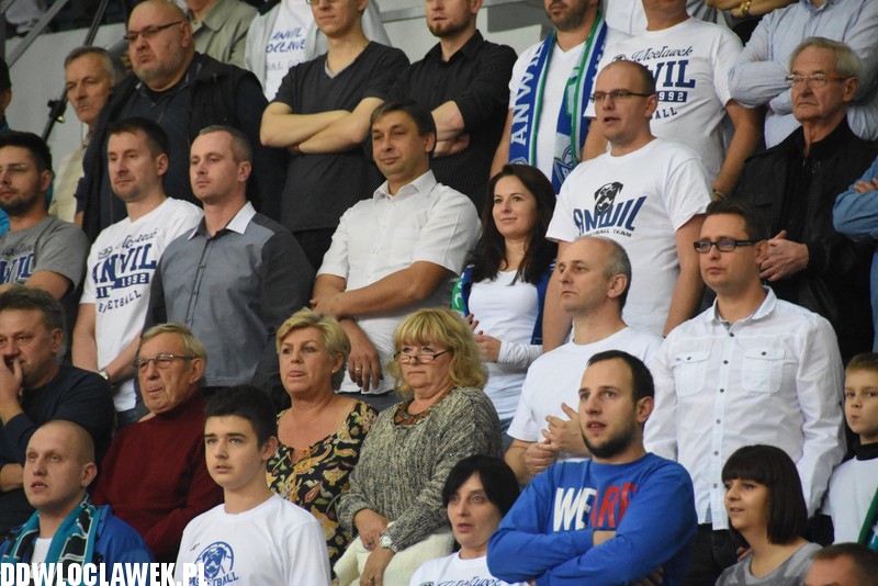 Kibice na meczu Anwil - Rosa Radom