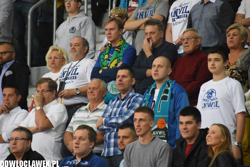 Kibice na meczu Anwil - Rosa Radom