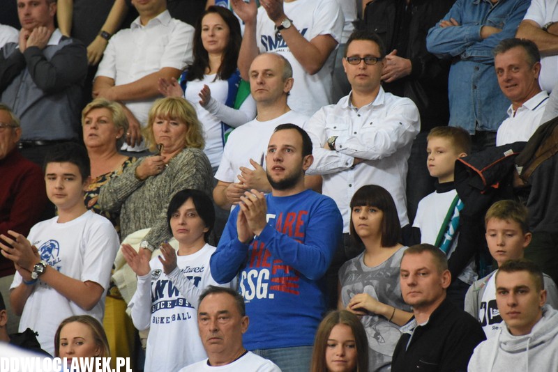 Kibice na meczu Anwil - Rosa Radom