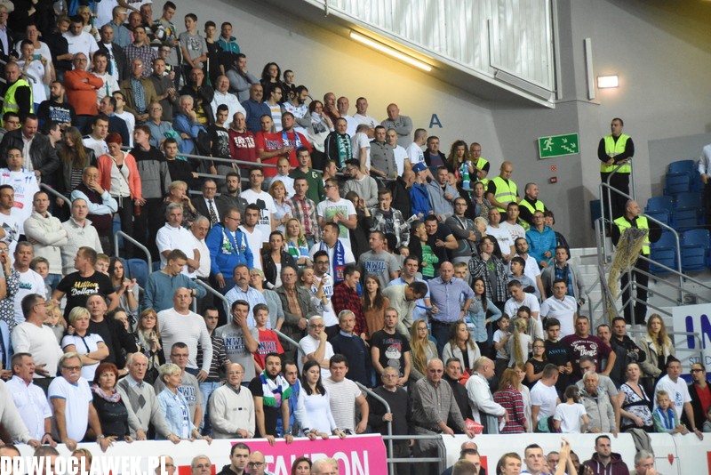 Kibice na meczu Anwil - Rosa Radom