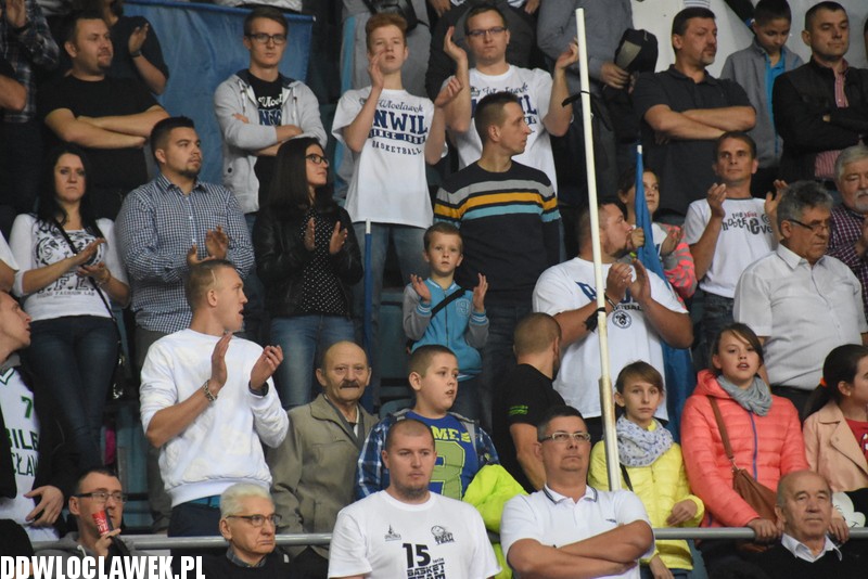 Kibice na meczu Anwil - Rosa Radom