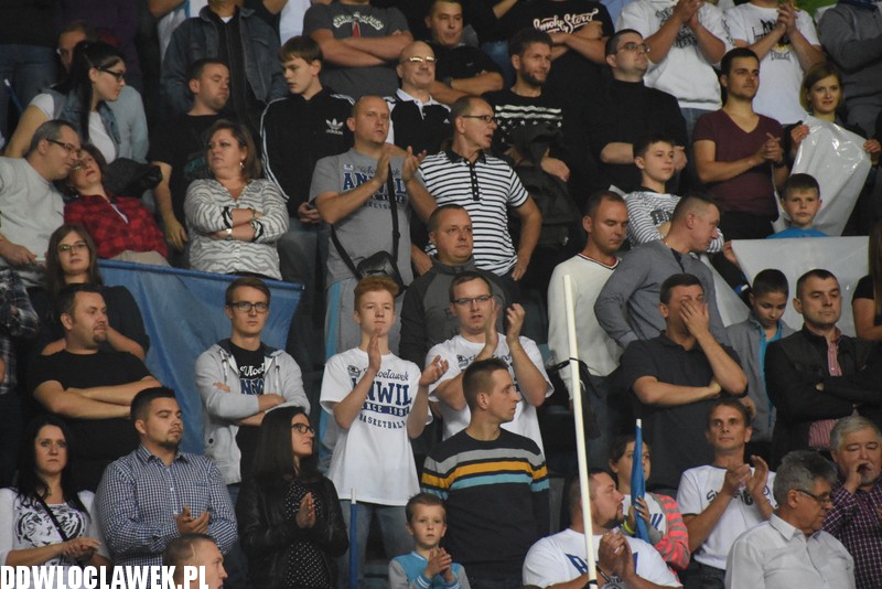 Kibice na meczu Anwil - Rosa Radom