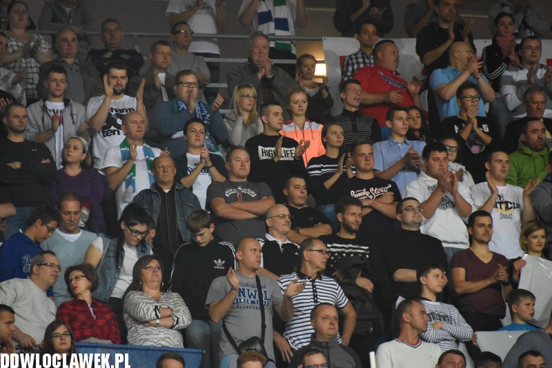 Kibice na meczu Anwil - Rosa Radom