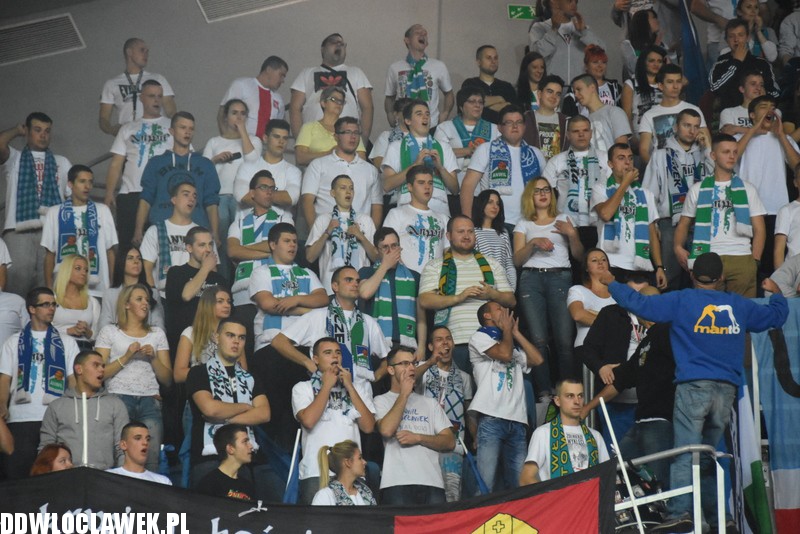 Kibice na meczu Anwil - Rosa Radom