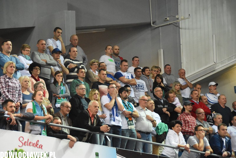 Kibice na meczu Anwil - Rosa Radom