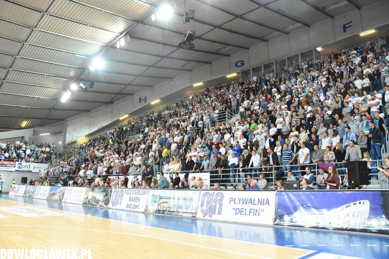 Kibice na meczu Anwil - Rosa Radom
