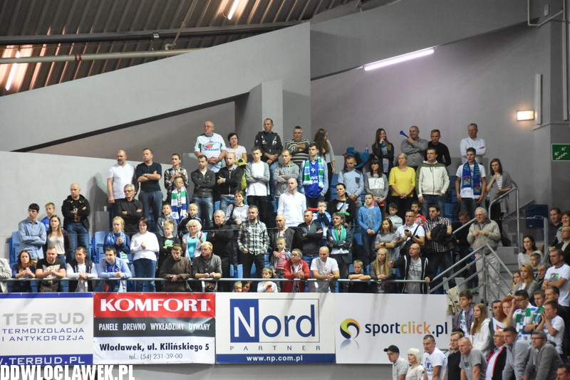 Kibice na meczu Anwil - Rosa Radom