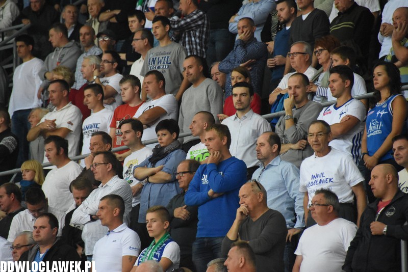 Kibice na meczu Anwil - Rosa Radom