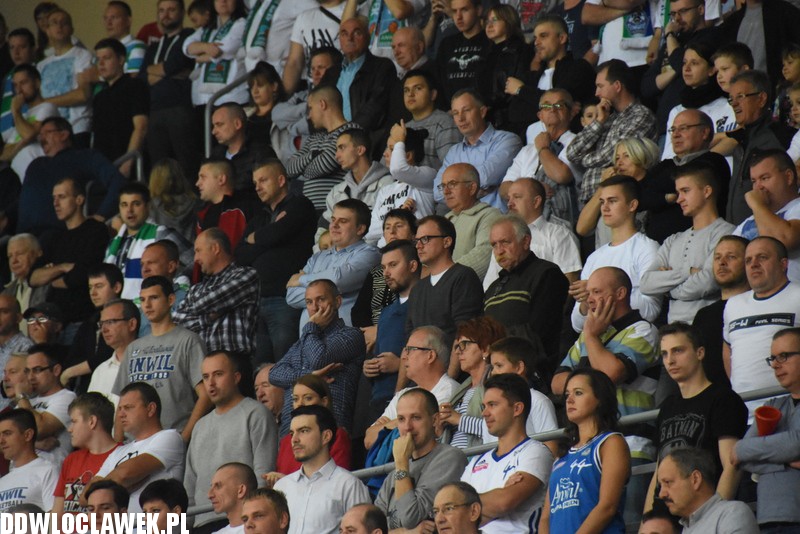 Kibice na meczu Anwil - Rosa Radom