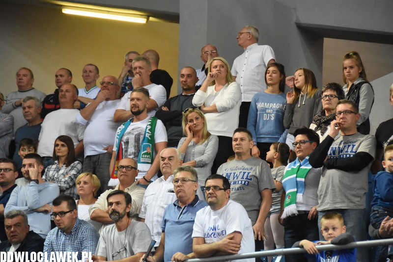 Kibice na meczu Anwil - Rosa Radom