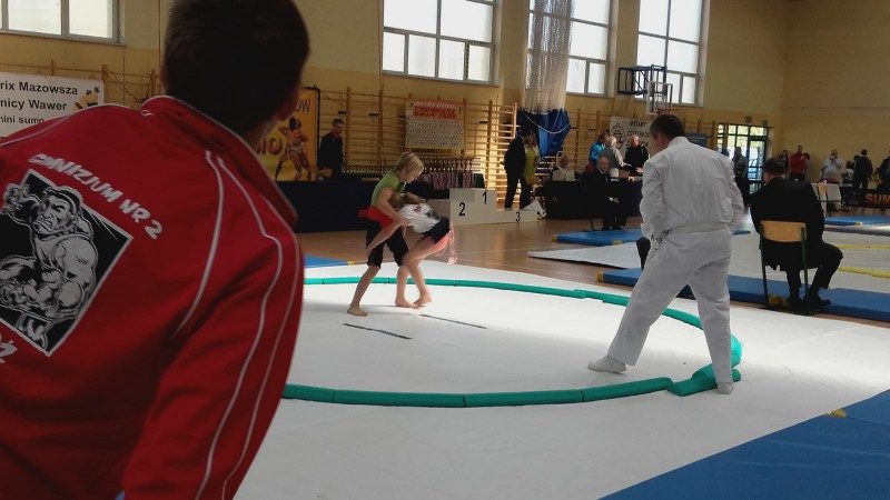 Zawody sumo w Warszawie